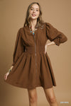 Worn With Wisdom 3/4 Sleeve Dress