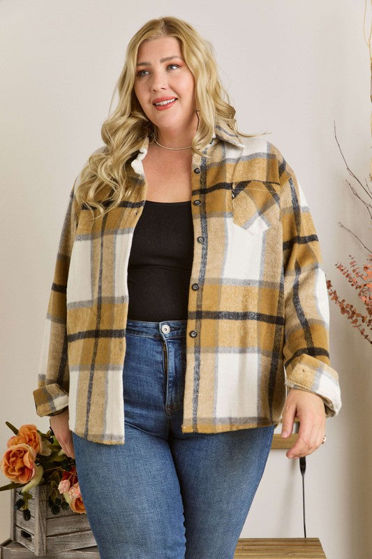 Everyone's Favorite Plaid Flannel Shacket