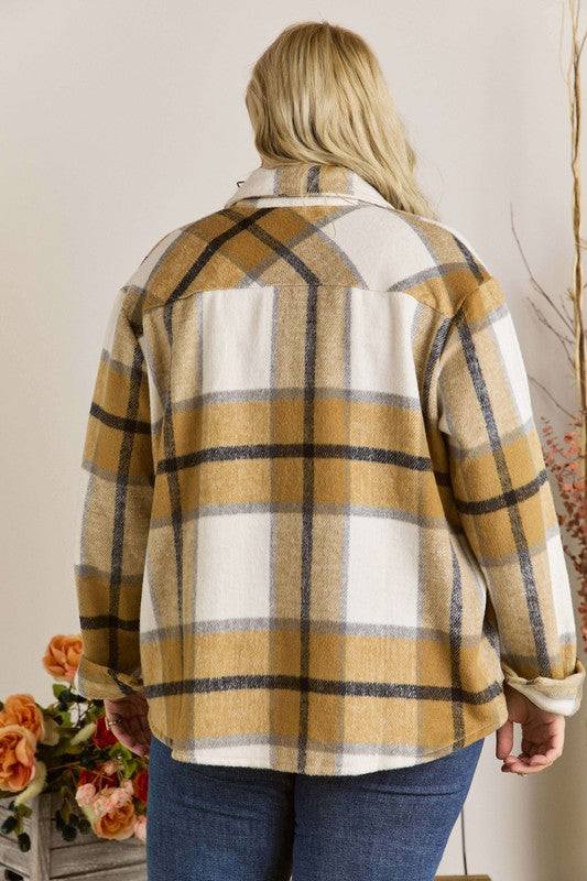 Everyone's Favorite Plaid Flannel Shacket