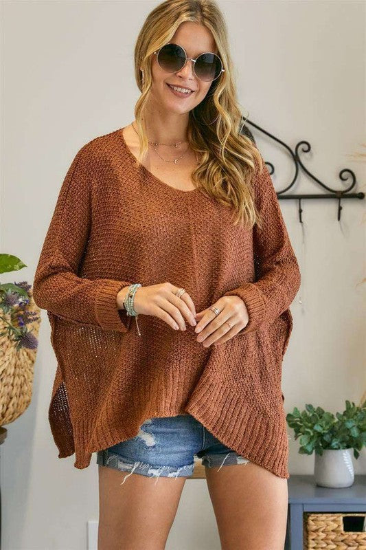 Free Spirited One Size Sweater
