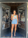 Multi Color Painted Tank Top