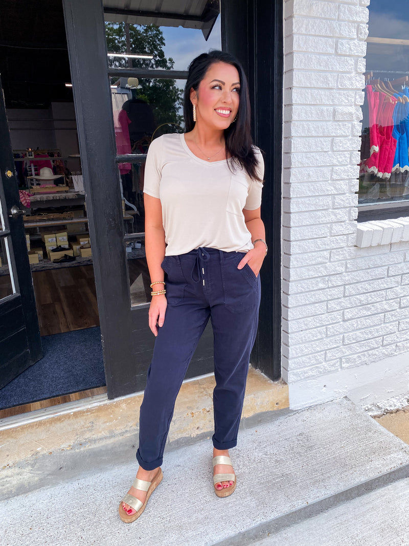 Judy Blue Navy Joggers