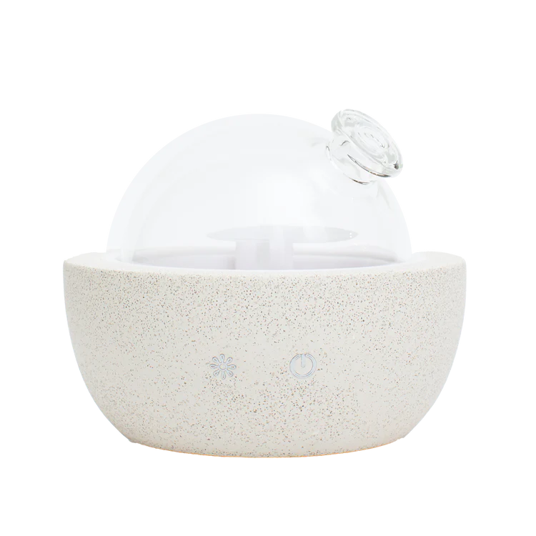 Glass & Concrete Essential Oil Diffuser | 200 Ml