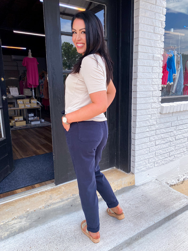 Judy Blue Navy Joggers