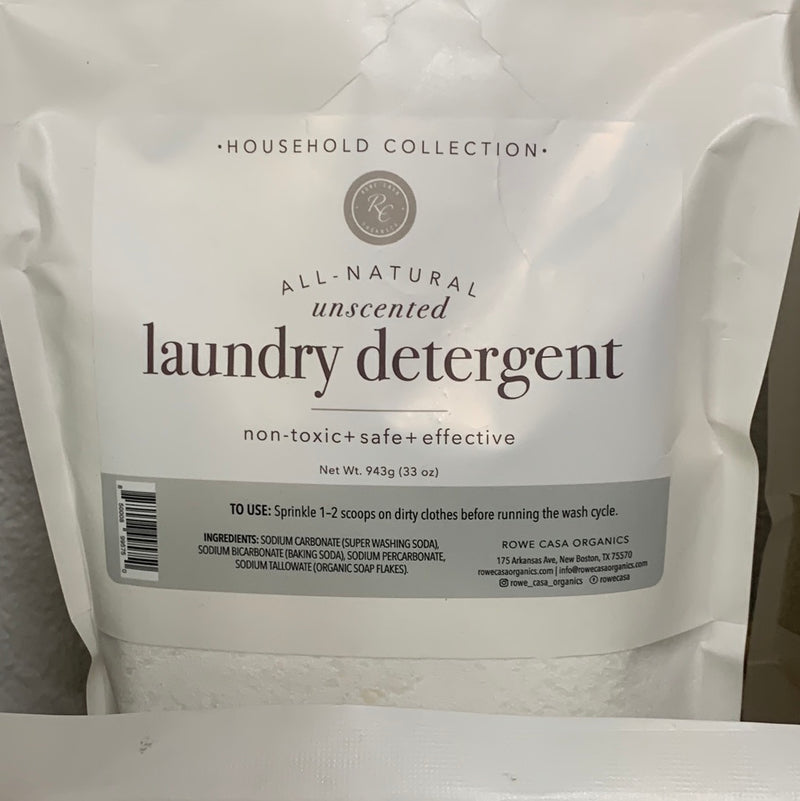 LAUNDRY DETERGENT | UNSCENTED | 32 OZ