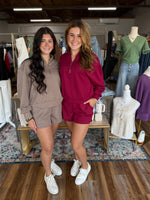 Alaina's Scuba Elastic Waistband Shorts