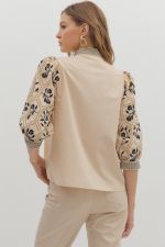 So Into You 3/4 Sleeve Blouse