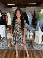 Spotlight Moment Leopard Dress