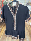 Little Moments Leopard Detail Dress