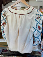 Ecru Ember 3/4 Sleeve Blouse