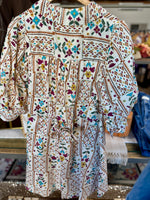 Autumn Husk 3/4 Sleeve Collared Dress