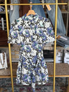 The Confident Edit Floral Puff Sleeve Mini Dress