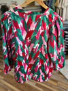 The Christmas Camo Blouse