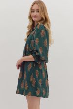 She Will Bloom Mini Dress