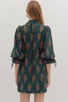 She Will Bloom Mini Dress