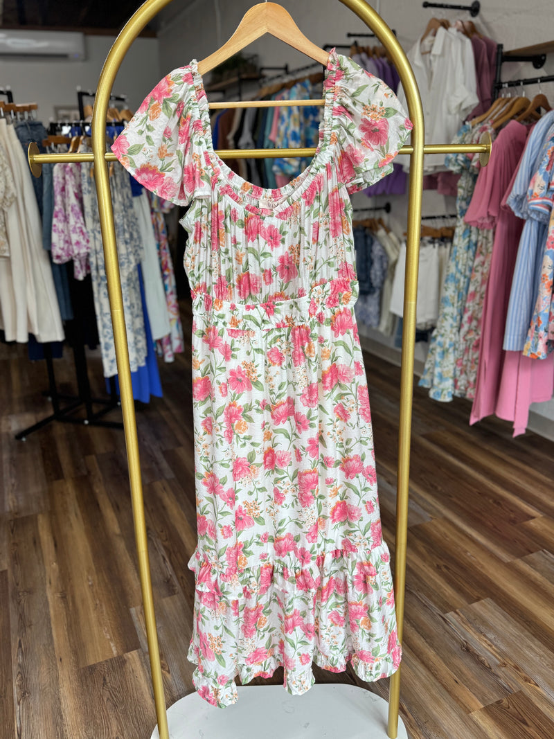Blooming Beauty Midi Dress