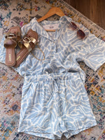 Emily's Blue and White Top