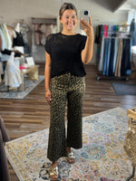 Edge of Ease Wide Leg Cropped Denim