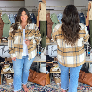 Everyone's Favorite Plaid Flannel Shacket
