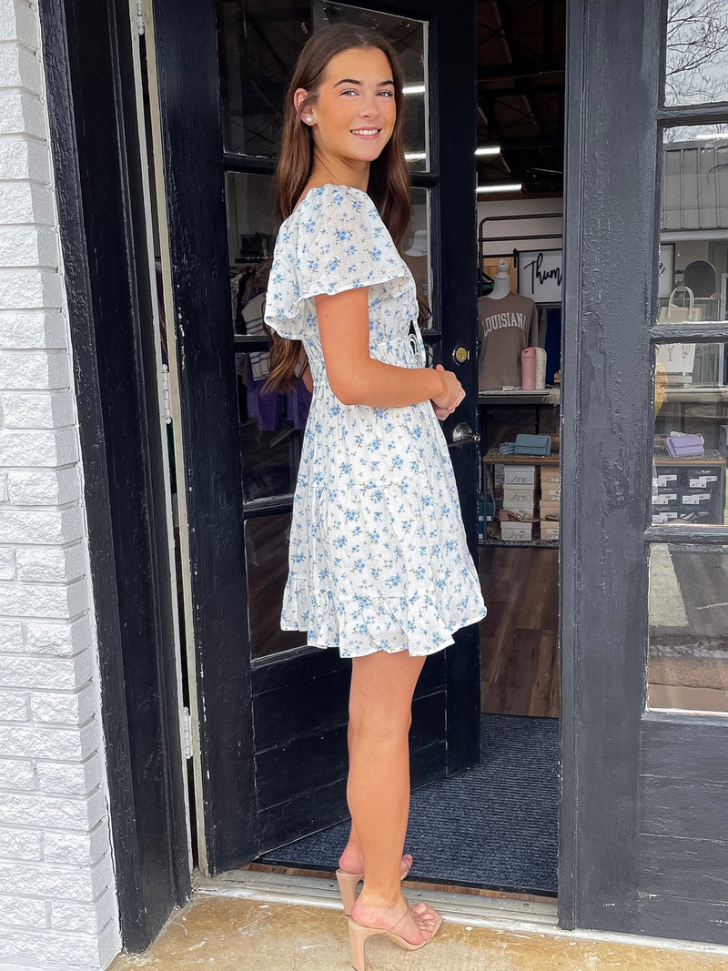 Sunday Brunch Floral Mini Dress