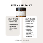 FEET + NAIL SALVE | 2 OZ