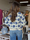 Made To Uplift Retro Floral Sweater