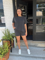Corded Rib Short Set