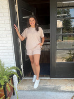 Corded Rib Short Set