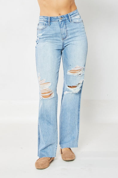 Judy Blue High Waist Rigid Magic 90's Straight