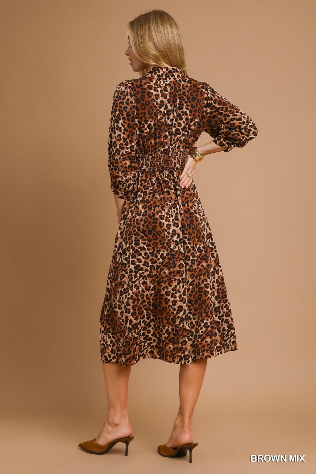 Unshaken and Undone Leopard Dress