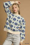 Made To Uplift Retro Floral Sweater