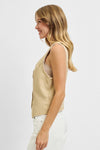 Spiced Latte Tan Vest