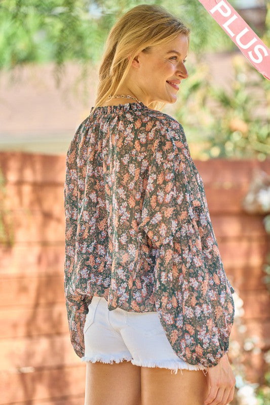 Miles Ahead Floral Blouse