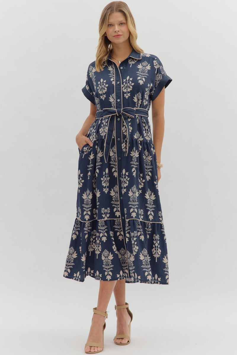 Midnight Hour Midi Dress