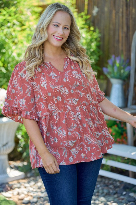 Babydoll in the Fall Blouse