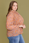 Floral Long Sleeve Blouse