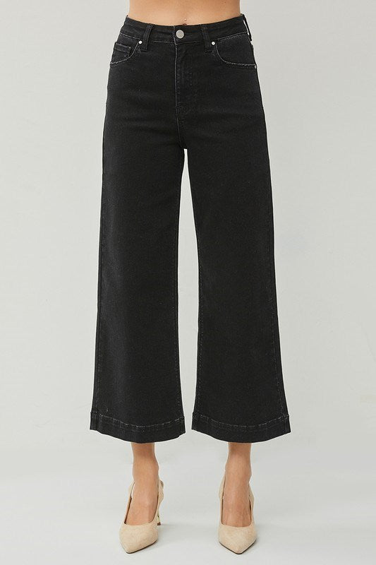 Luna's Black Wide Leg Jeans