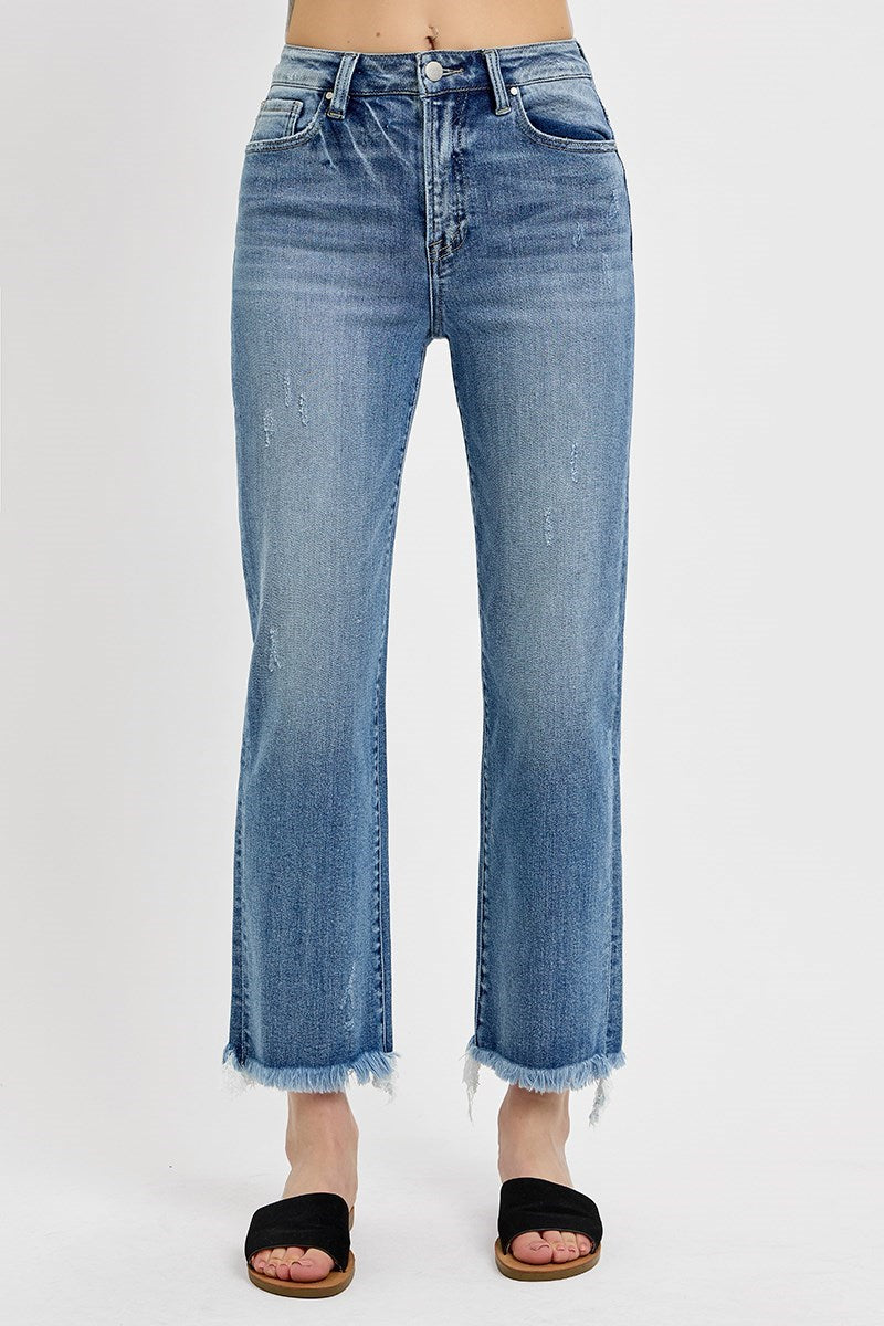 Ivy's Frayed Hem Jeans