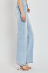 Levi's Mid Rise Wide Leg Dipped Waist Denim