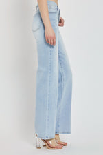 Levi's Mid Rise Wide Leg Dipped Waist Denim