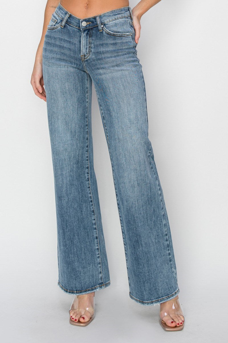 Ellie's V Dipped Waist Jeans