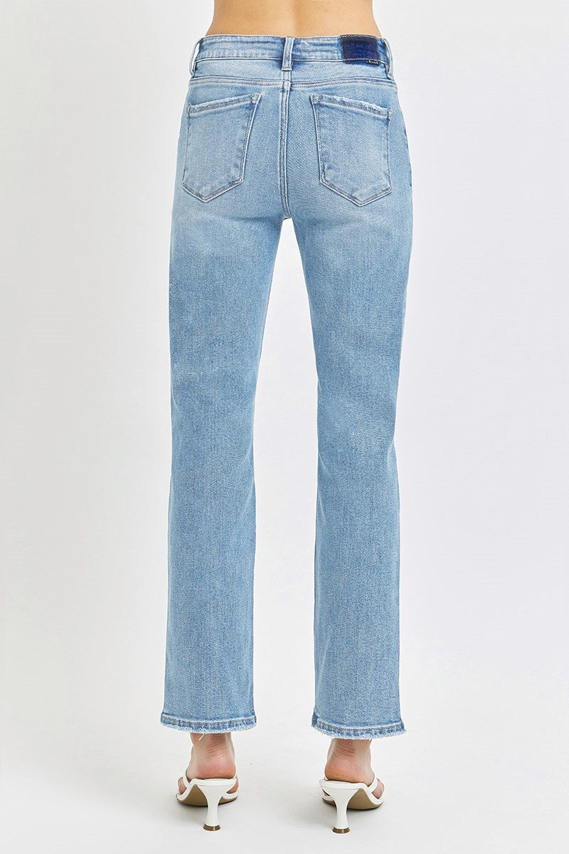 Aria's Ankle Straight Jeans