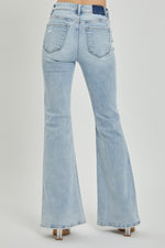 Julian's Mid Rise Button Down Flare Denim