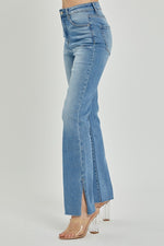 Jenny's High Rise Raw Hem Jeans