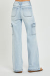 Miles's High Rise Cargo Denim