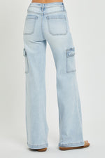 Miles's High Rise Cargo Denim