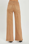 High Rise Tummy Control Wide Leg Jeans