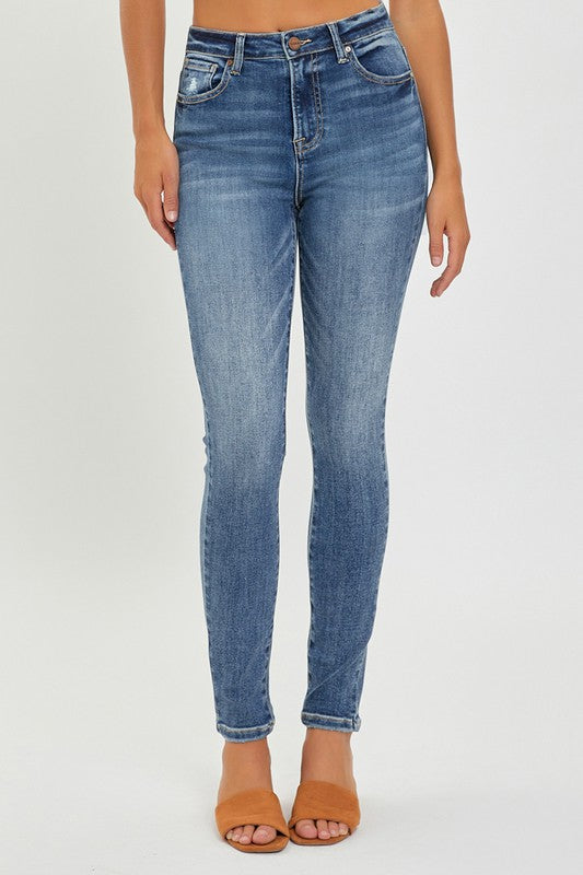 The Ashley Risen Mid Rise Skinny Jean