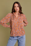 Floral Long Sleeve Blouse