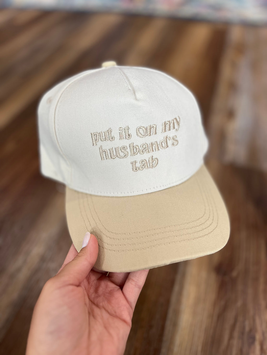 Put It On My Husbands Tab Hat